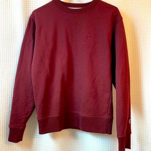 Burgundy Champion Crewneck